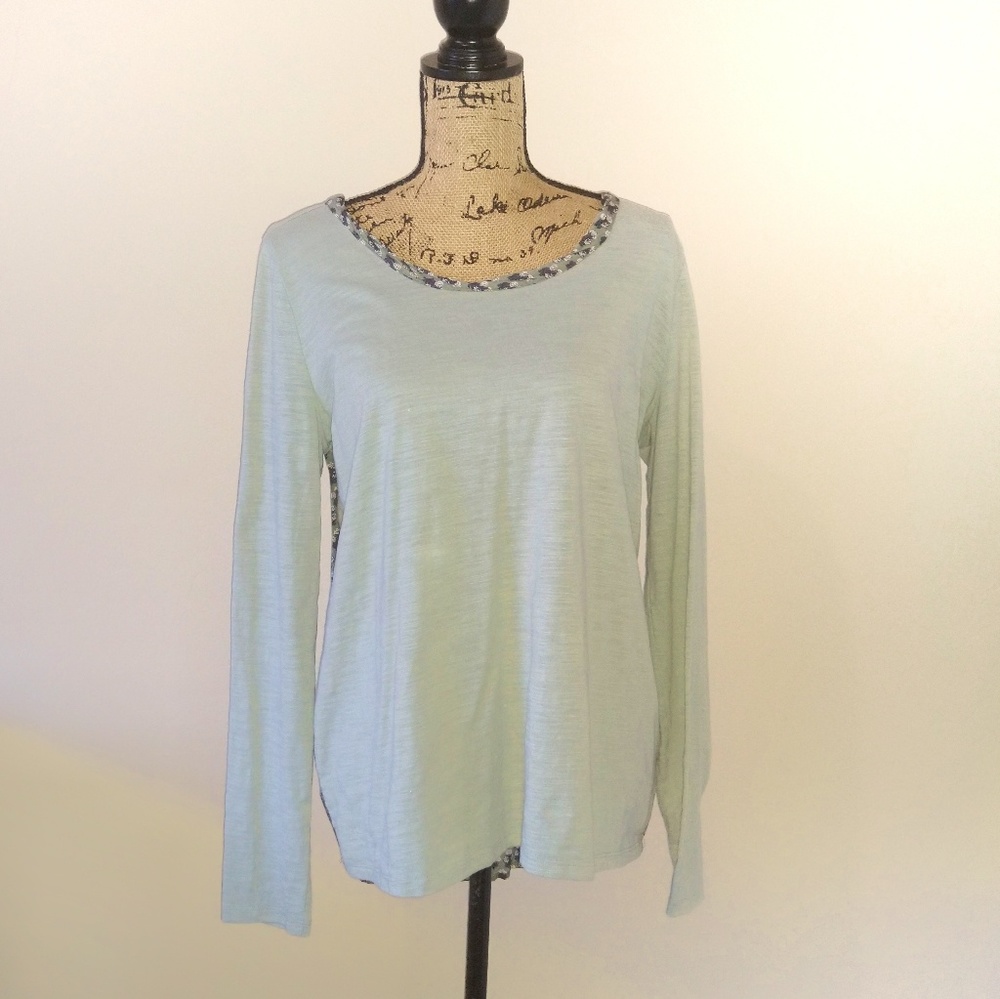 COMME TOI | Long Sleeve Top - Button Up Back